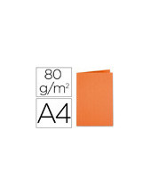 SUBCARPETA A4 80 GR. FINO EXACOMPTA NARANJA CLEMENTINA 2