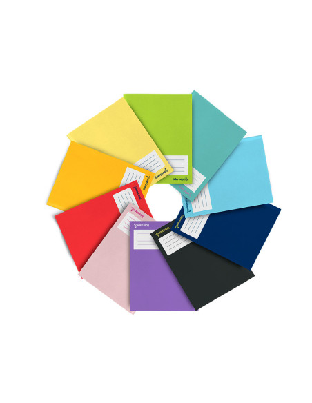 CUADERNO GRAP. WRITE A5 T.CARTON RAYADO Nº 46 32H. 60GR. COL.SURT.
