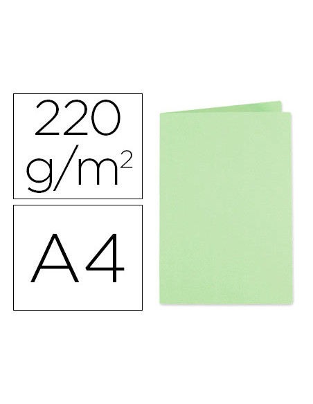 SUBCARPETA A4 220 GR. EXACOMPTA VERDE