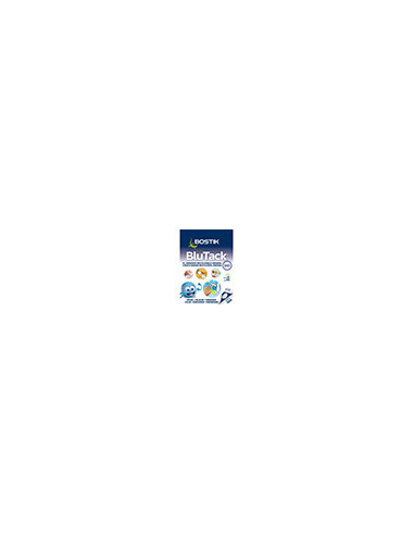SUJETACOSA MASILLA BOSTIK BLU TACK BLANCO CUARTEADO