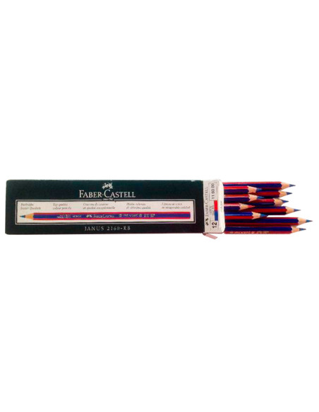 LAPICES BICOLOR FABER UNIDAD 2060RB