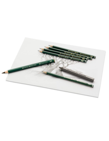 LAPICES GRAFITO FABER 9000 B UNIDAD