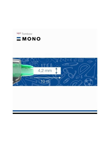 CORRECTOR TOMBOW CINTA 4,2 MM X 10 MT