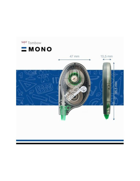 CORRECTOR TOMBOW CINTA 4,2 MM X 10 MT