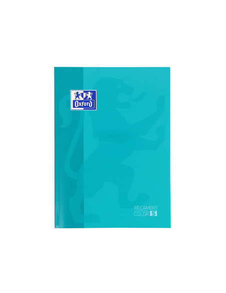 RECAMBIO OXFORD DIN A4 80H.90 GR OPTIK PAPER CUADROS 5MM 4 TALADROS