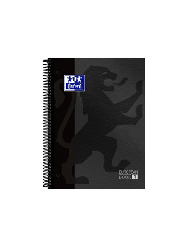 CUADERNO ESP. OXFORD EBOOK A4 T.EXTRA. 5MM 80H. GRIS