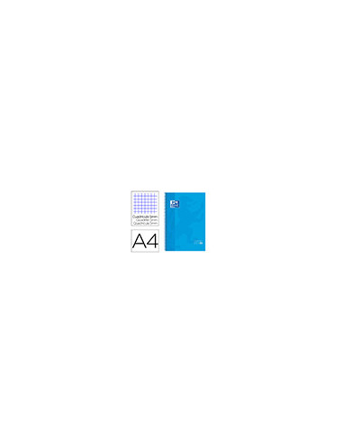CUADERNO ESP. OXFORD EBOOK A4 T.EXTRA 5MM 80H 90GR. TURQ.