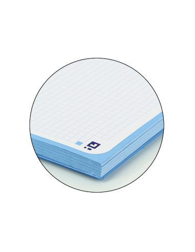 CUADERNO ESP. OXFORD EBOOK A4 T.EXTRA 5MM 80H 90GR. TURQ.