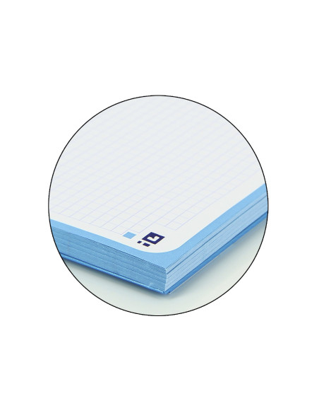 CUADERNO ESP. OXFORD EBOOK A4 T.EXTRA 5MM 80H 90GR. TURQ.
