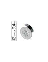 CINTA DYMO 32500 12MMX6,40MT ACERO INOX. S/ADH. 2