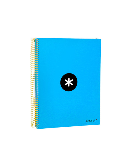 CUADERNO ESP. ANTARTIK A4 T.FORRADA MICRO HOR. 5B 4T.120H.100GR.AZ.