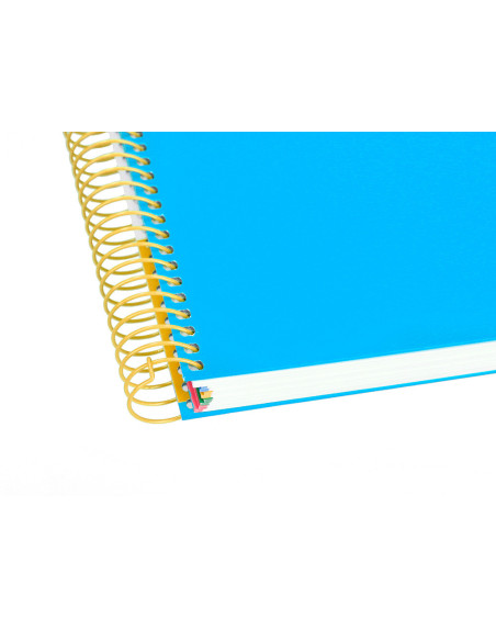 CUADERNO ESP. ANTARTIK A4 T.FORRADA MICRO HOR. 5B 4T.120H.100GR.AZ.