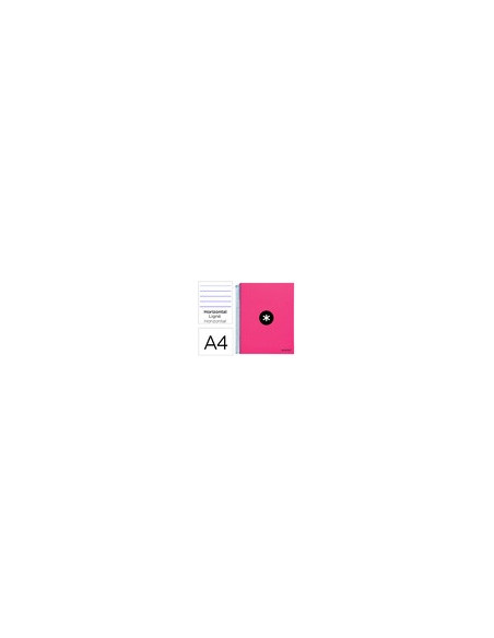 CUADERNO ESP. ANTARTIK A4 T.FORRADA MICRO HOR. 5B 4T.120H.100GR.RO