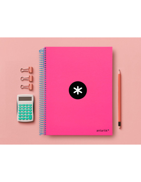 CUADERNO ESP. ANTARTIK A4 T.FORRADA MICRO HOR. 5B 4T.120H.100GR.RO