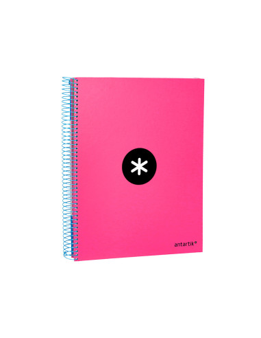CUADERNO ESP. ANTARTIK A4 T.FORRADA MICRO 5MM 5B 4T.120H.100GR.ROSA
