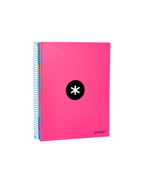 CUADERNO ESP. ANTARTIK A4 T.FORRADA MICRO 5MM 5B 4T.120H.100GR.ROSA