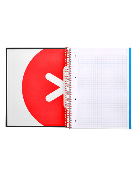 CUADERNO ESP. ANTARTIK A4 T.FORRADA MICRO 5MM 5B 4T.120H.100GR.NG.