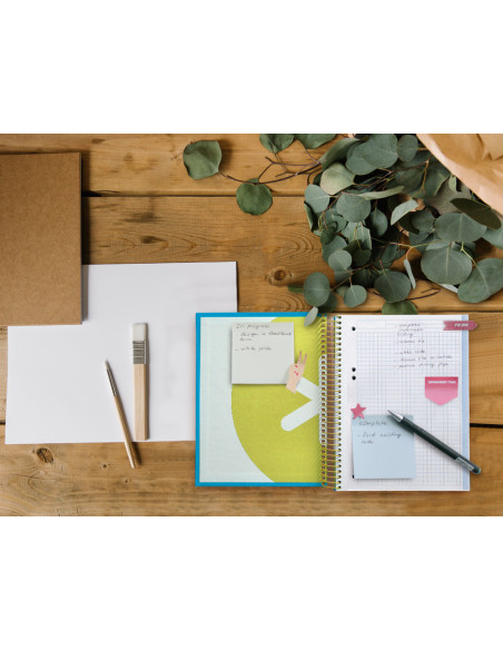 CUADERNO ESP. ANTARTIK A5 T.FORRADA MICRO 5MM 5B 6T.120H.100GR.AZ. FL