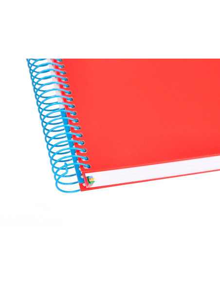 CUADERNO ESP. ANTARTIK A5 T.FORRADA MICRO 5MM 5B 6T.120H.100GR.RJ.