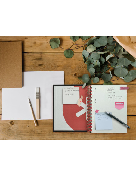CUADERNO ESP. ANTARTIK A5 T.FORRADA MICRO LISO 5B 6T. 120H.100GR.NG.