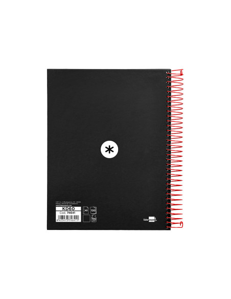 CUADERNO ESP. ANTARTIK A5 T.FORRADA MICRO LISO 5B 6T. 120H.100GR.NG.