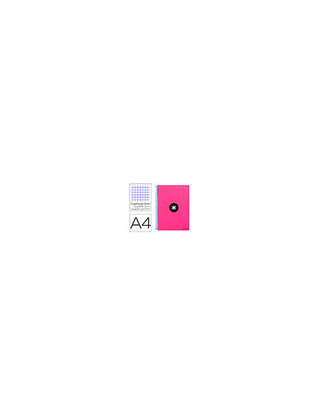 CUADERNO ESP. ANTARTIK FL. T.EXTRA.4MM 80H. 100GR. ROSA