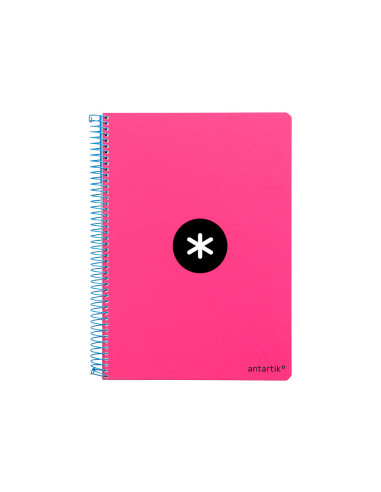 CUADERNO ESP. ANTARTIK FL. T.EXTRA.4MM 80H. 100GR. ROSA
