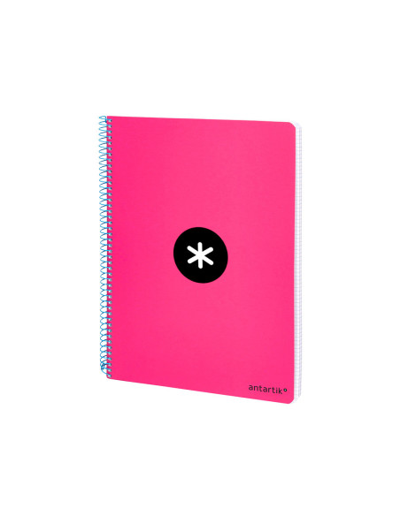 CUADERNO ESP. ANTARTIK FL. T.EXTRA.4MM 80H. 100GR. ROSA