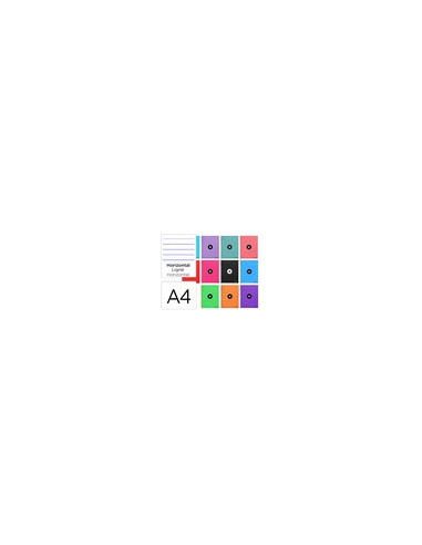 CUADERNO ESP. ANTARTIK A4 T.FORRADA MICRO 5MM 5B 4T.120H.100GR.SURT.