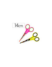 TIJERA ESCOLAR LIDERPAPEL HIP HOP 14 CM UNIDAD 2