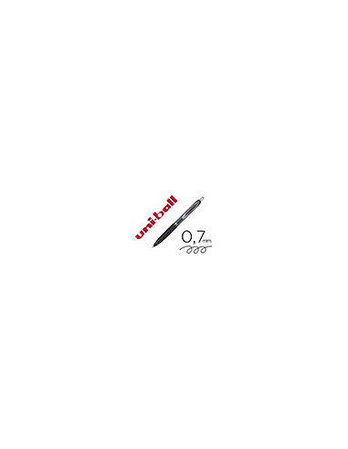 BOLIGRAFO UNI-BALL ROLLER UMN-207 RETRACTIL 0,7 MM COLOR NEGRO