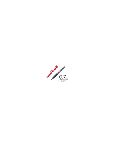 BOLIGRAFO UNI-BALL ROLLER UMN-207 RETRACTIL 0,7 MM COLOR NEGRO