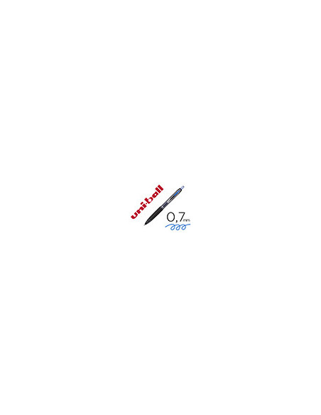 BOLIGRAFO UNI-BALL ROLLER UMN-207 RETRACTIL 0,7 MM COLOR AZUL