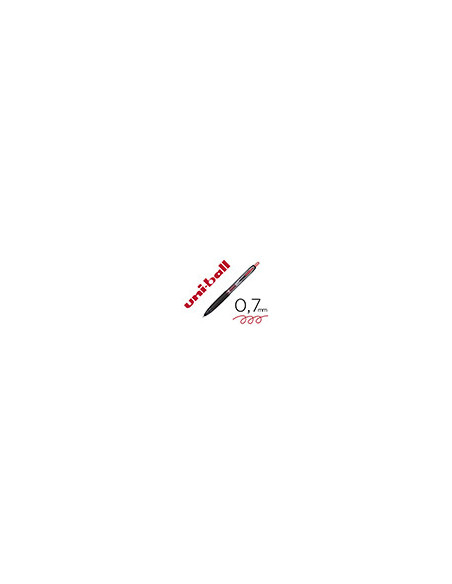 BOLIGRAFO UNI-BALL ROLLER UMN-207 RETRACTIL 0,7 MM COLOR ROJO
