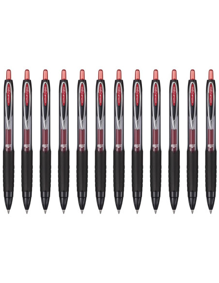 BOLIGRAFO UNI-BALL ROLLER UMN-207 RETRACTIL 0,7 MM COLOR ROJO