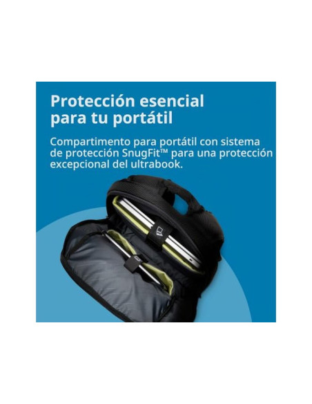 MALETIN PORTATIL 14" ULTRABOOK COL.NG.430X310X100MM MOCHILA K62591EU