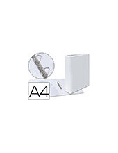 CARPETA CANGURO 2 ANILLAS MIXTAS 40MM ESSELTE A4 PLASTICO BLANCA 2