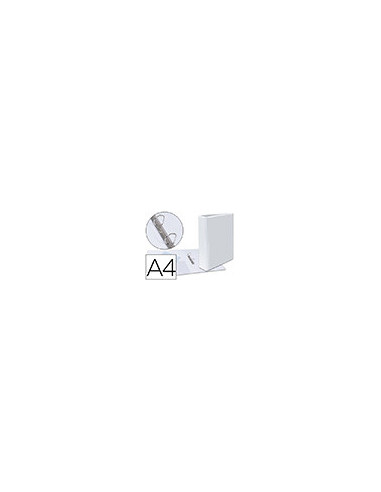 CARPETA CANGURO 2 ANILLAS MIXTAS 40MM ESSELTE A4 PLASTICO BLANCA