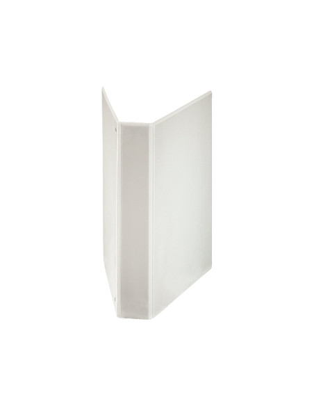CARPETA CANGURO 4 ANILLAS MIXTAS 40MM ESSELTE A4 PLASTICO BLANCA 1460