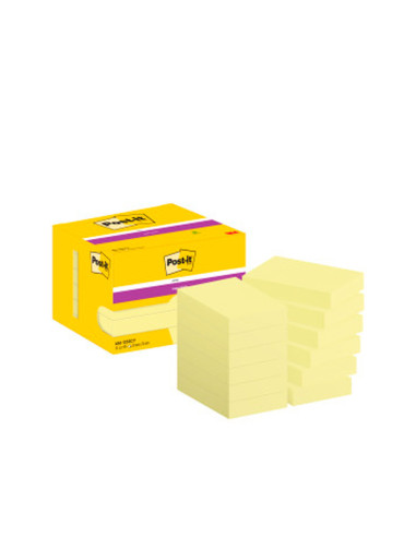 BLOC NOTAS ADH.POST-IT SUPER STICKY 51X76MM 90H. AM. NEON
