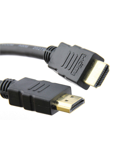 CABLE HDMI MEDIARANGE 1,4 PINES ALTA VELOCIDAD 1,5MT.COL.NG.