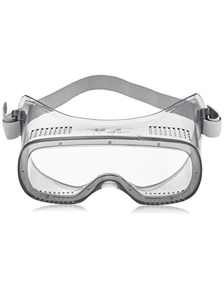 GAFAS PROTECCION PANORAMICAS MONTURA FLEXIBLE PVC VENTILACION DIRECTA