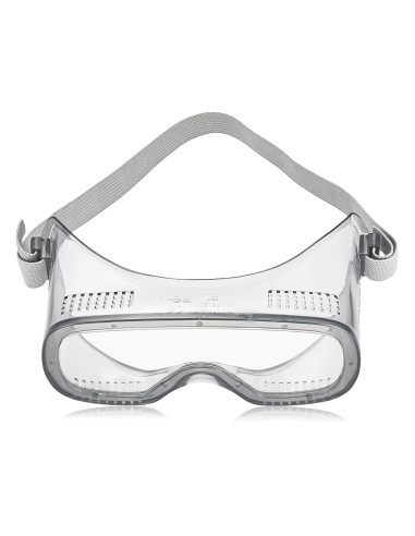 GAFAS PROTECCION PANORAMICAS MONTURA FLEXIBLE PVC VENTILACION DIRECTA