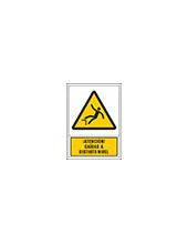 PICTO SEÑAL ADVERTENCIA ATENCION CAIDAS A DISTINTO NIVEL PVC 245X345 2