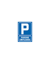 PICTOGRAMA SYSSA SEÑAL DE PARKING EMPLEADOS EN PVC 210X297 MM 2