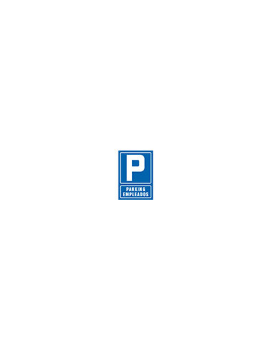 PICTOGRAMA SYSSA SEÑAL DE PARKING EMPLEADOS EN PVC 210X297 MM
