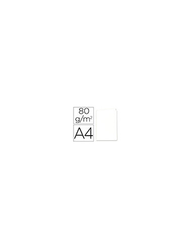 SUBCARPETA A4 80 GR. FINO EXACOMPTA BLANCO 100 UD.