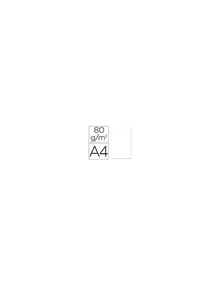 SUBCARPETA A4 80 GR. FINO EXACOMPTA BLANCO 100 UD.