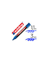 ROTULADOR EDDING MARCADOR PERM 300 AZUL PUNTA RED.1.5 MM 2