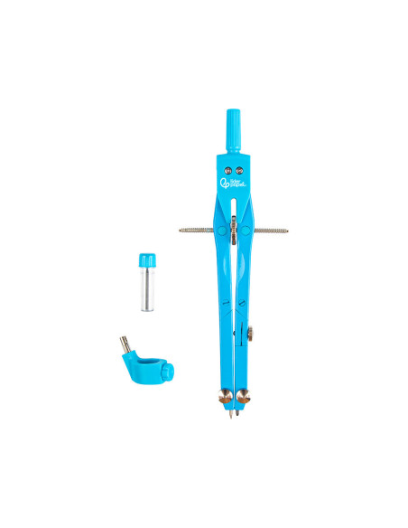 COMPAS LIDERPAPEL MICROMETRICO CON ADAPTADOR COLOR MP18